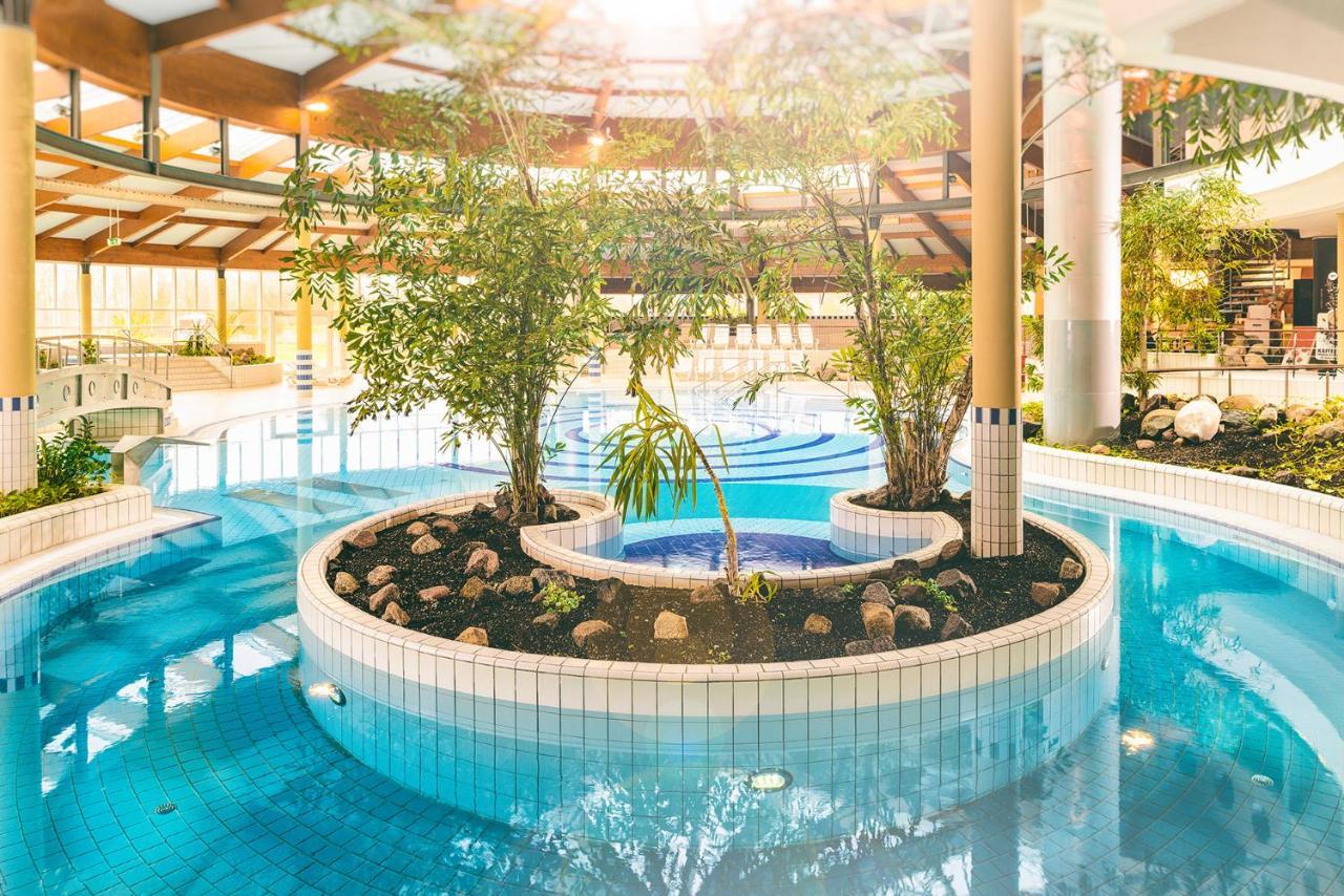 Traumblick Und Komfort - Lichtdurchflutete 85 Qm Wohnung Nahe Suedstrand Goehren Inklusive Schwimmbad Und Sauna Im Ahoi Sellin Eksteriør billede